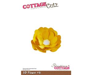 CottageCutz 3D Die-Flower #6 2.2&quotX2.2"