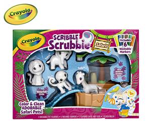 Crayola Scribble Scrubbies Safari Tub Set