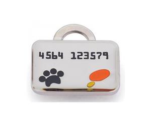 Credit Card ID Tag - Silver or Gold - Gold