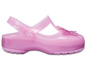 Crocs Girls Crocs Isabella Emb Clog PS - Carnation