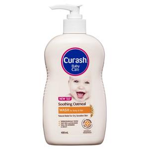 Curash Babycare Soothing Oatmeal Wash 400mL