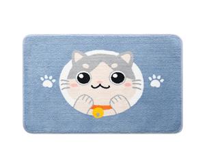 Cute Cat Floor Mat Rugs (50cm x 80cm )