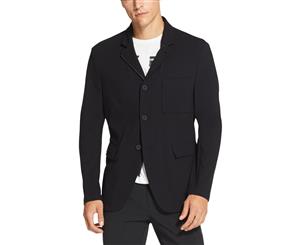 DKNY Mens Big & Tall Convertible Button-Down Utility Jacket