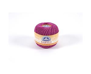 DMC Babylo 10 Crochet Cotton 50g Ball 718 Plum