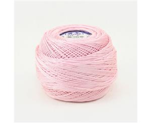 DMC Cebelia Combed Cotton Crochet Thread Size 20 50g Ball Colour 818 Baby Pink