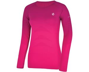 Dare 2b Womens In The Zone Long Sleeve Wicking BaseLayer Top - CyberPkGradt