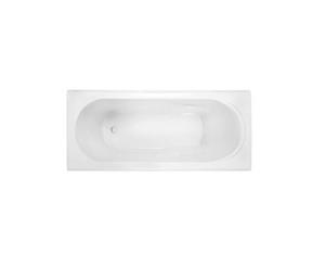 Decina Matera 1650mm Built In Bath White MT1650W