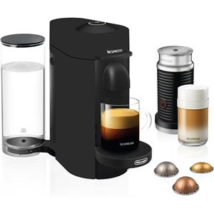 Delonghi VertuoPlus Coffee Machine Bundle (Matte Black)