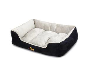 Deluxe XL Pet Dog Cat Bed Mat Mattress w/ Blanket