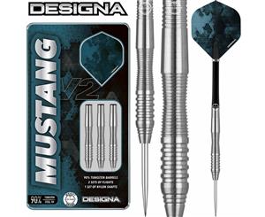 Designa - Mustang V2 Darts - Steel Tip - 90% Tungsten - 21g 23g 25g