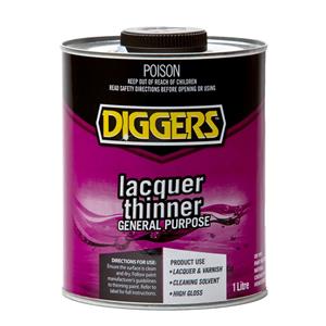 Diggers 1L General Purpose Lacquer Thinner