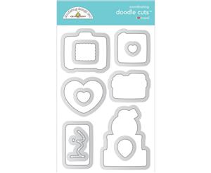 Doodlebug Doodle Cuts Dies - I Heart Travel