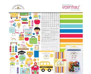 Doodlebug Essentials Page Kit 12 inch X12 inch - School Days