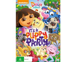 Dora the Explorer Its a Puppy Party DVD Region 4