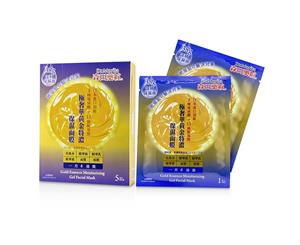 Dr. Morita Gold Essence Moisturizing Gel Facial Mask 5pcs