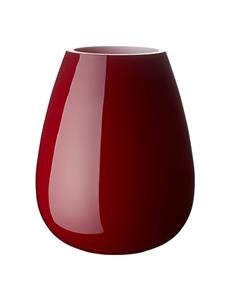 Drop Large Vase Deep Cherry