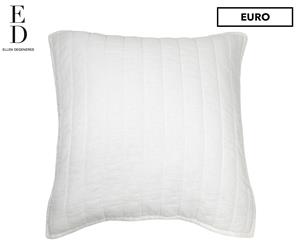 ED By Ellen DeGeneres 65x65cm Marmont European Pillowcase - White