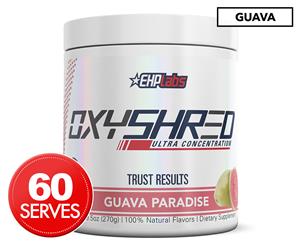 EHP Labs Oxyshred Guava Paradise Fat Burner Ultra Concentration Pre-Workout 270g
