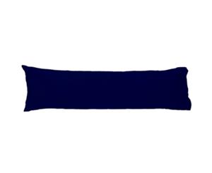 Easy Rest - Soft and Elegant 250TC Pure Cotton Percale Pillow Case (Body Shape) - Navy
