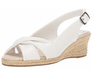 Easy Street Women's Maureen Espadrille Slingback Sandal Wedge