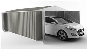 EasyShed 4530 Tall Garage Shed - Birch