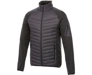 Elevate Mens Banff Hybrid Insulated Jacket (Storm Grey) - PF1926