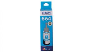 Epson EcoTank T664 Ink Refill Bottle - Cyan