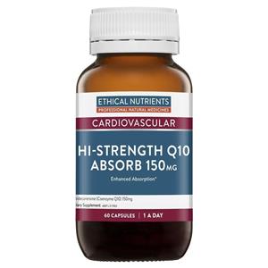 Ethical Nutrients Hi-Strength Q10 Absorb 150mg 60 Capsules