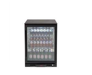 Euro Appliances Beverage Cooler 138L Single Glass Door (RH) Black EA60WFBR
