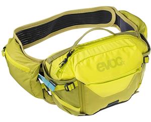 Evoc Pro Hip Pack 3L with 1.5L Bladder Sulphur/Moss Green