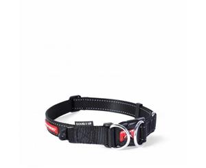 EzyDog - Double Up - Nylon Dog Collar - Black