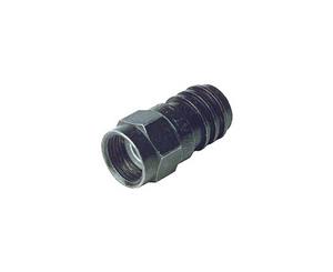 F' Seal Crimp Plug With Silicon To Suit RG6 / RG6Q