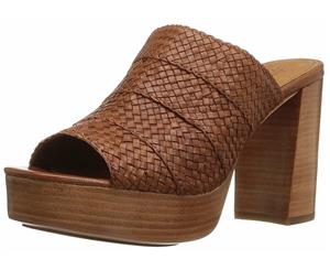 FRYE Women's Katie Woven Platform Slide Sandal