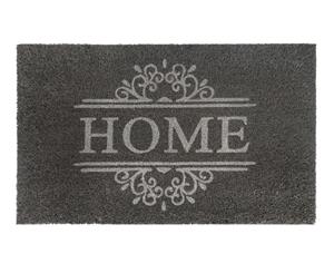 Fab Rugs Home PVC Backed Door Mat - Grey