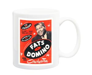 Fats Domino Rock n Roll Concert Poster Mug - 11 Fluid Oz