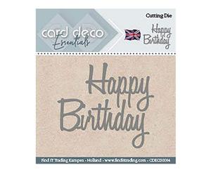 Find It Trading - Card Deco Dies Happy Birthday