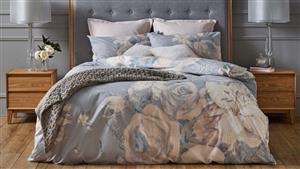 Flora Dusk Queen Quilt Cover