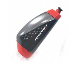 Freedom Bike/Cycling Bottle - Freedom Fast - 550ml - Black/Red