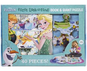 Frozen - First Look & Find Book and Giant Puzzle