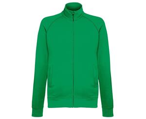 Fruit Of The Loom Mens Lightweight Full Zip Sweatshirt Jacket (Kelly Green) - RW4500