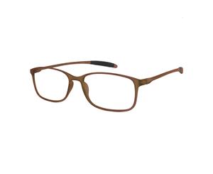 Gabriel + Simone Flexi-Grande Brown Unisex Reading Glasses