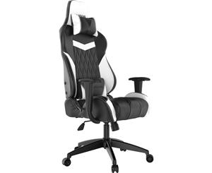 Gaming Office Comfort Chair Gamdias E2-L Ergonomic Adjustable Leather ACHILLES E2-L Black & White