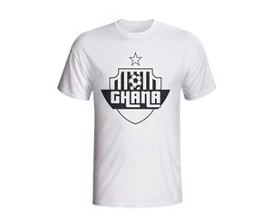 Ghana Country Logo T-shirt (white)