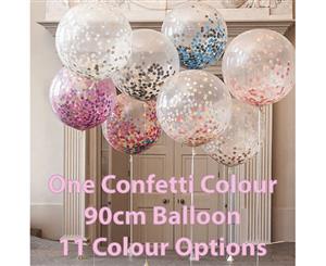 Giant Confetti Balloon Kit - Single Colour Tissue Confetti