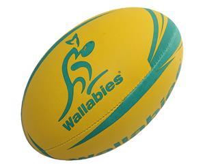 Gilbert Wallabies Rugby Supporter Ball Size 5 - Gold