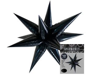 Glitz starburst Black 70cm