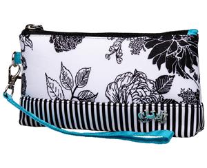 Glove It Wristlet Black & White Rose