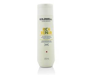 Goldwell Dual Senses Rich Repair Restoring Shampoo (Regeneration For Damaged Hair) 250ml/8.4oz