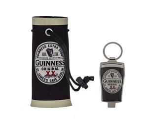 Guinness Beer Cooler and Bottle Opener Keyring Gift Set