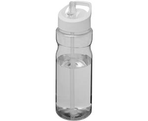 H2o Base 650Ml Spout Lid Sport Bottle (Transparent/White) - PF2846